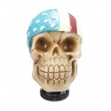 Car Skull Head Manual Transmission Gear Shift Knob Skull Shifter Lever