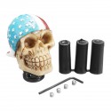 Car Skull Head Manual Transmission Gear Shift Knob Skull Shifter Lever