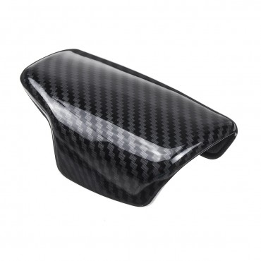 Carbon Fiber Look Gear Shift Knob Head Cover Cap for Audi A4 B9 A5 Q7