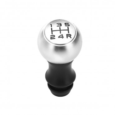 Chrome 5 Speed Gear Shift Knob For Peugeot 106 206 207 307 407 508