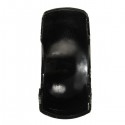 Chrome Black 5 Speed Gear Shift Knob Cap Cover For Skoda Octavia MK2