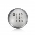 Gear Shift Knob Chrome Cap Top For TOYOTA AURIS 2008 2009