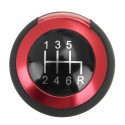 Universal 5 6 Speed Manual Car Gear Shift Knob Shifter Lever Aluminum Handle Ball with 3 Adapter