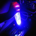 Universal 250mm 12V Gear Shift Knob Crystal Bubble with Blue LED Breathing Light