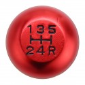 Universal 5 Speed Car Gear Stick Shift Knob Shifter Lever Round Ball Aluminium Alloy M10x1.5 7 Colors