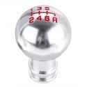 Universal 6 Speed Car Aluminum Alloy Gear Shift Knob Round Ball Shape