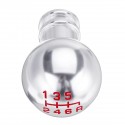 Universal 6 Speed Car Aluminum Alloy Gear Shift Knob Round Ball Shape