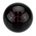 Universal 6 Speed Round Ball Gear Shift Knob Short Throw Shifter Lever