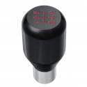 Universal Car 5 Speed Aluminum Alloy Gear Shift Knob With 8mm/10mm/12mm Adapter