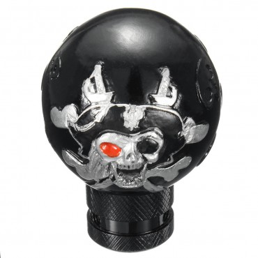 Universal Car Pirate Skull Head Manual Transmission Gear Shift Knob Shifter