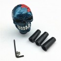 Universal Gear Shift Knob Manual Automatic Gearshift Shifter Skull