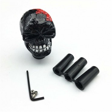 Universal Gear Shift Knob Manual Automatic Gearshift Shifter Skull