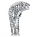 Universal Led Eyes Car Chrome Manual Gear Shift Knob Cobra Snake