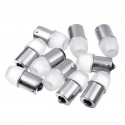 10PCS 1156 BA15S LED Reversing Light Brake Turn Signal Lamp Waterproof Replacement Bulb 7 Colors Constantly Bright