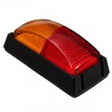 12/24V LED Side Marker Light Red Amber Clearance Indicator Lamp Trailer Truck