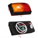12/24V LED Side Marker Light Red Amber Clearance Indicator Lamp Trailer Truck