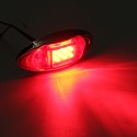 12V 12 LED Side Marker Marker Lights Red/Yellow/White for Truck Chassis Caravan Trailer