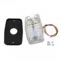 12V-24V 12 LED Car Side Marker Lights Indicator Side Signal Strobe Lamp for Truck Trailer Boat