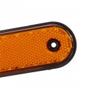 1PC 24V Truck Side Light With Rubber Led Indicating Wide Light Side Marker Light