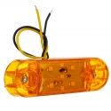 1PC 9 LED Front Side Marker Light Indicator Rear Lamp Truck Trailer Lorry