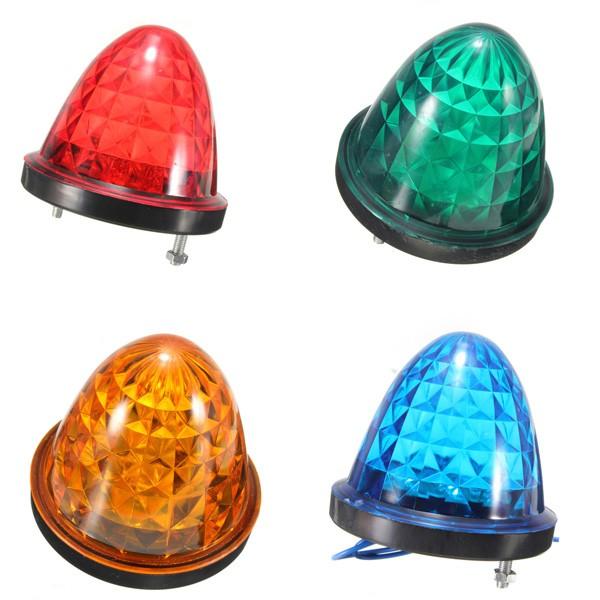 24V 14 LED Side Marker Light Lamp Indicator Truck Lorry Van Caravan Trailer Bus