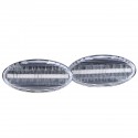 2PCS Dynamic Flowing LED Side Marker Light Repeater For Mazda 6 5 3 2 BT-50 MPV-II