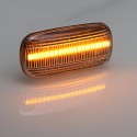 2PCS Dynamic Flowing LED Side Marker Lights Turn Signal Lamp for Audi A4 S4 B6 B7 A6 C5 TT A8