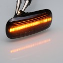 2PCS Dynamic Flowing LED Side Marker Lights Turn Signal Lamp for Audi A4 S4 B6 B7 A6 C5 TT A8