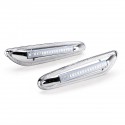 2PCS LED Side Marker Lights Lamps Amber Color for BMW E36 E46 E60 E61 E90 E81 E84 E83 E53