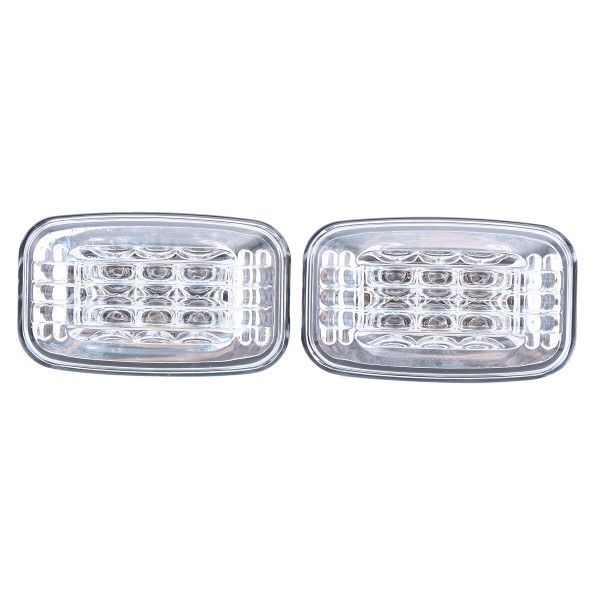 2PCS LED Side Marker Turn Signal Light For Toyota Land Cruiser 70 80 100 AU