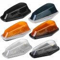 5PCS Roof Cab Marker Light Smoke Cover Base Housing For Ford F150 F250 F350 1980-1997