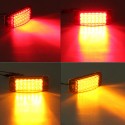 6Inch 12V 2W 0.2A 21LED Car Rectangle Side Marker Lights Indicator Lamp for Truck Trailer