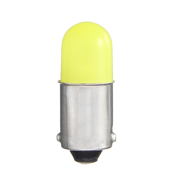 BA9S COB LED Car Turn Signal lights Silicone Brake Bulb 0.5W 30LM DC12V White 1PCS