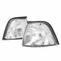 Corner Lights Side Lights For BMW E36 3-Series 2DR Coupe/Convertible Clear Lens