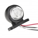 Double LED Side Marker Light Red & White Dual Color IP65 10-30V For Truckc Trailer Caravan Van