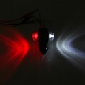 Double LED Side Marker Light Red & White Dual Color IP65 10-30V For Truckc Trailer Caravan Van