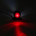 Double LED Side Marker Light Red & White Dual Color IP65 10-30V For Truckc Trailer Caravan Van
