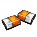 Front Side Corner Light Turn Indicator Lamp Square Plug Left/Right for Range Rover 1971-1986