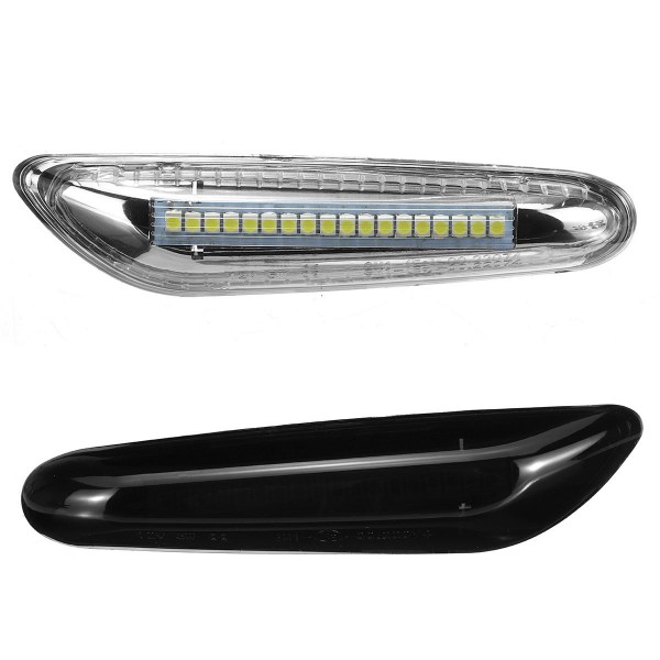 LED Side Marker Lights Repeater Indicator Bulb Pair for BMW E46 E60 E82 E88 E90 E92 E93