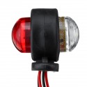 Mini Car Side Marker Lights Outline Lamps Waterproof Red White Universal Truck Trailer Caravan Lorry Van 12V 24V