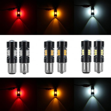 Pair 1156 1157 BAY15D P21/5W 2835SMD LED Car Brake Lights Tail Lamp Car Backup light Turn Bulb