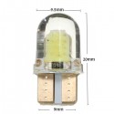 T10 194 168 W5W COB 8SMD SILICA Car LED Door License Light Bulb