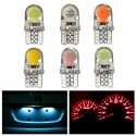 T10 194 168 W5W LED COB License Plate Light Silica Canbus Car Tail Lamp Bulb White