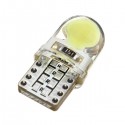 T10 194 168 W5W LED COB License Plate Light Silica Canbus Car Tail Lamp Bulb White