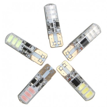T10 5630 6SMD LED Side Marker Light Explosion-flashing Width Lamp 120lm