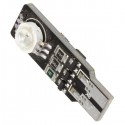 T10 6W 2SMD Multi-color Multi-mode LED Flash Lamp Car Strobe Side Marker Door Light Bulb