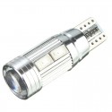 T10 LED Error Free Canbus 5630SMD Lens Xenon White W5W Side Light Bulb