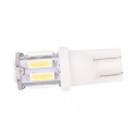 T10 W5W 10SMD LED Car Side Maker Light White Turn Door Brake Bulb