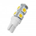 T10 W5W 168 12V 120LM 9LED Car Truck Light Bulb Side Indicator License Plate Lamp Bulb