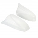 1 Pair Glossy White Rear View Mirror Cap Cover Replacement Left & Right For BMW X5 X6 E70 E71 2007-2013